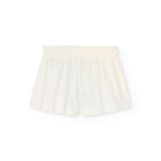 Ostrich Shorts Raw White