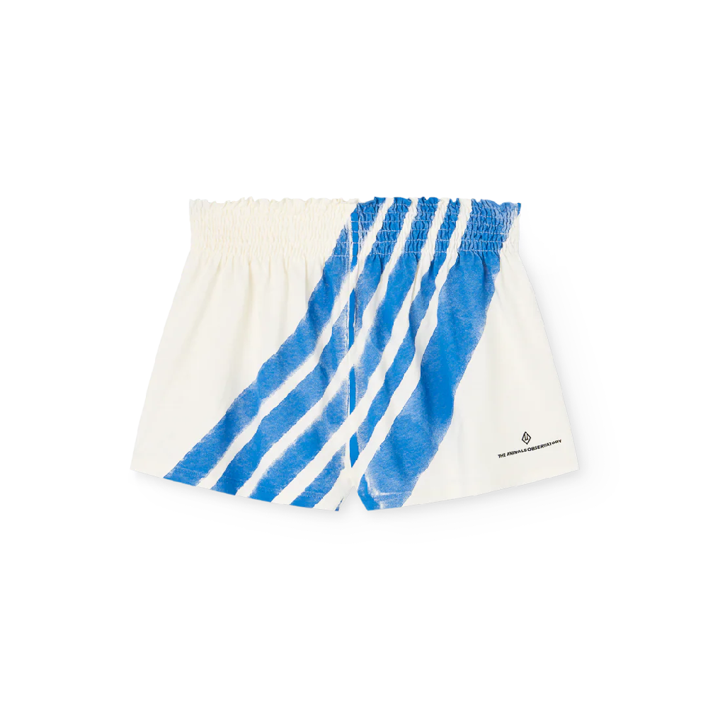 Ostrich Shorts Raw White