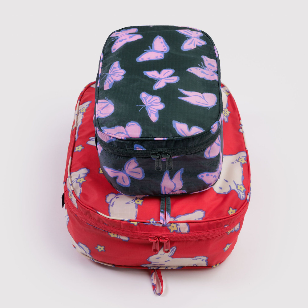 Packing Cube Set Spring Animals