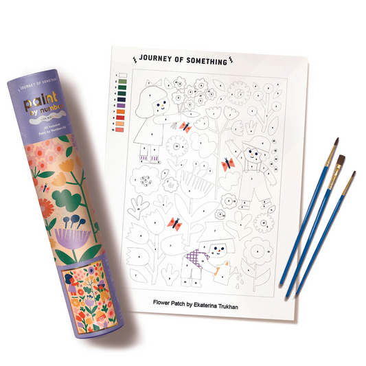 Kids Paint By Numbers Flower Patch