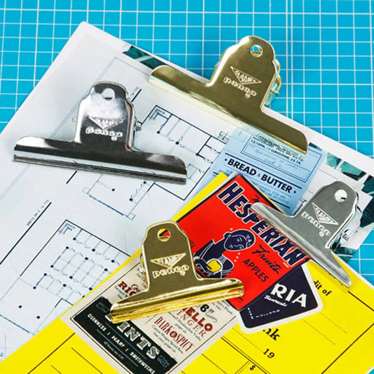 Metal Clip Medium Silver