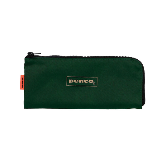 Penco Flat Pen Case Dark Green