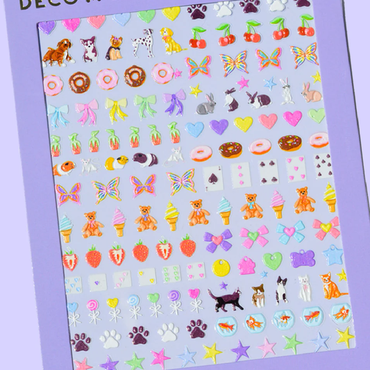 Pet Shop Nail Art Stickers