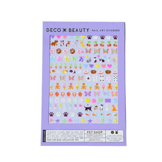 Pet Shop Nail Art Stickers