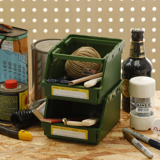 Pile Up Caddy Green
