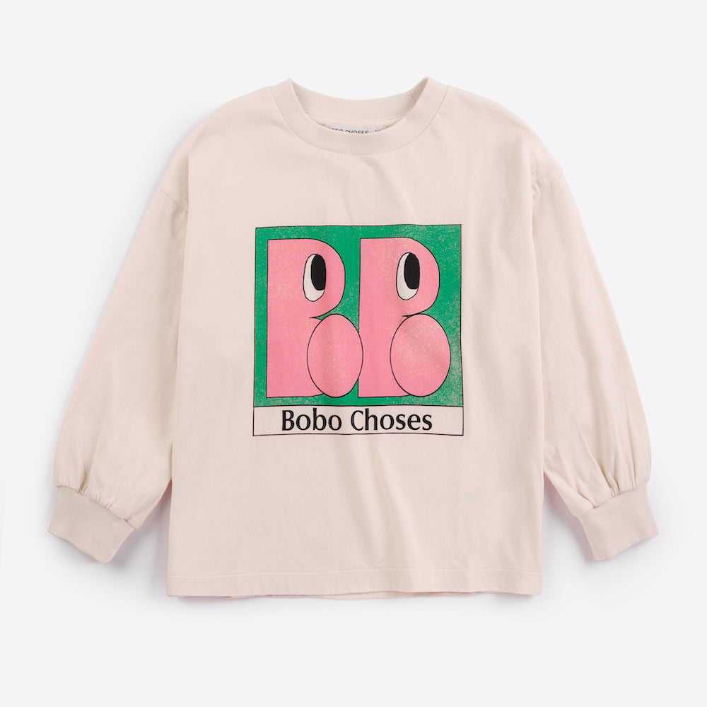 Pink Boo Bo Choses Long Sleeve T-Shirt