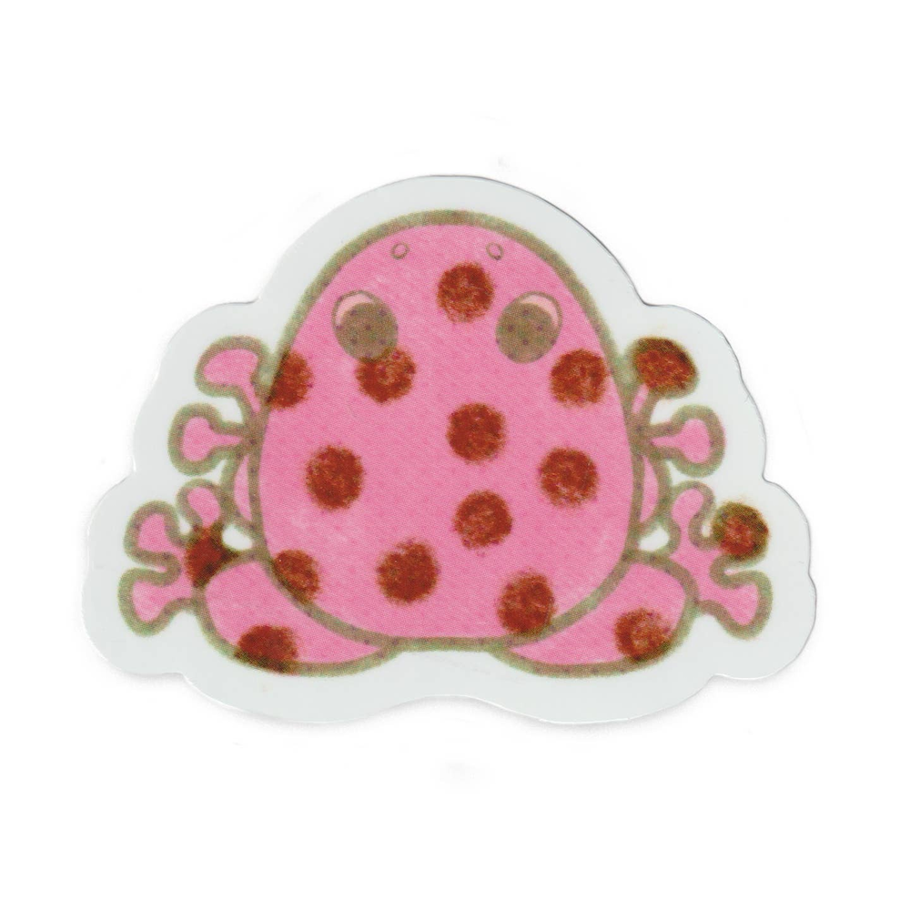 Polka Dot Frog! Sticker