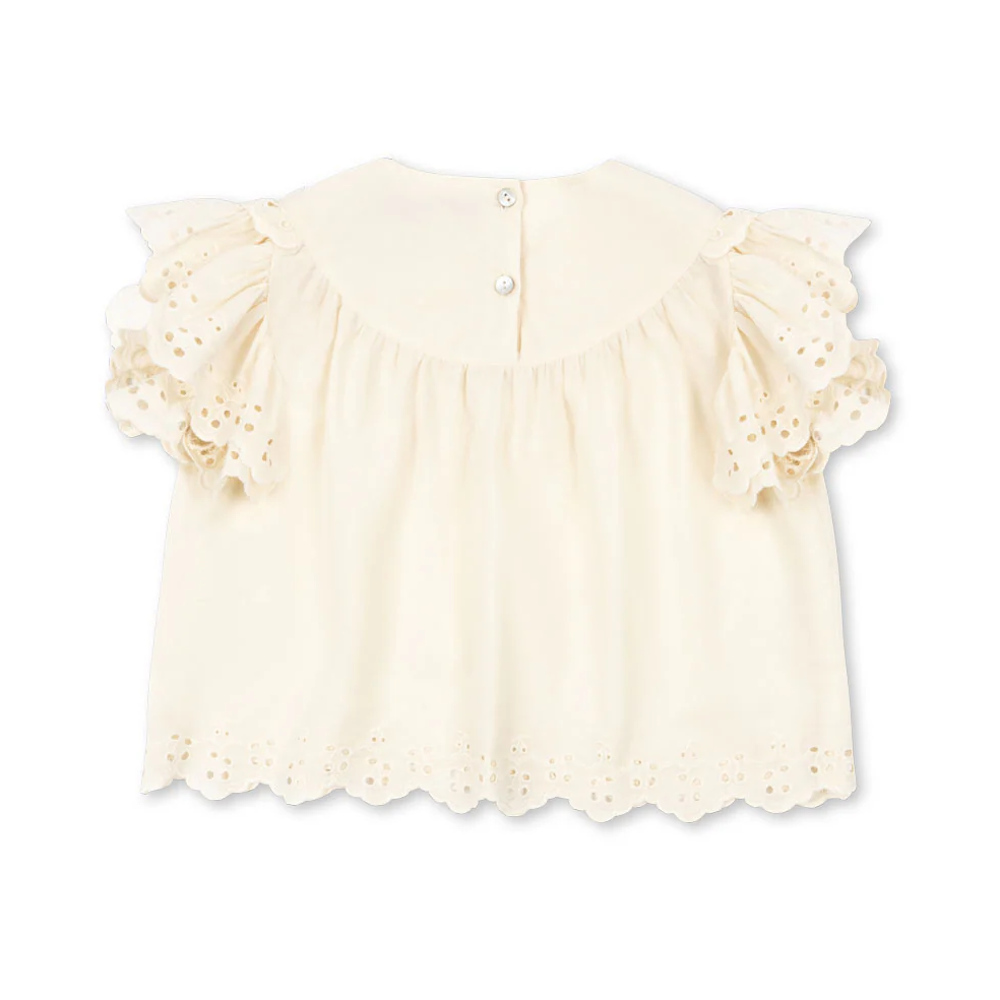 Posey Top Antique White
