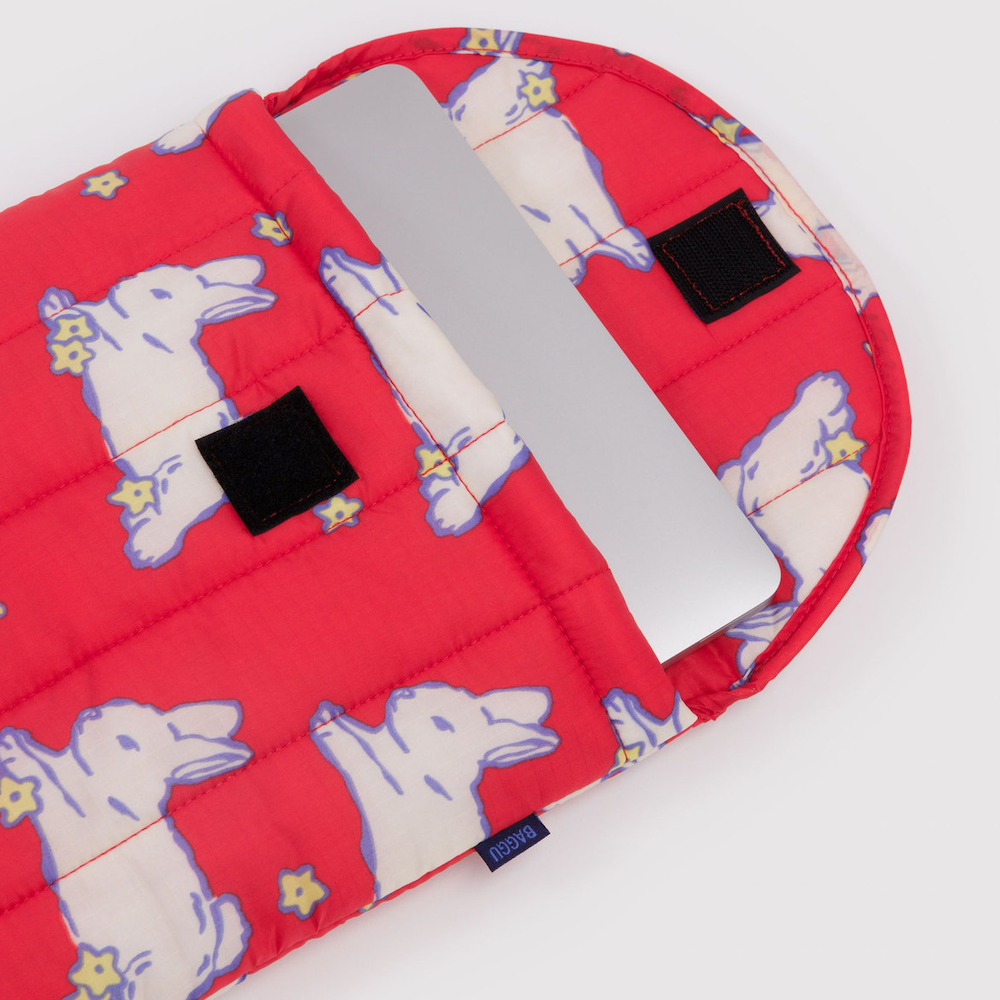 Puffy Laptop Sleeve 13"/14" Bunnies