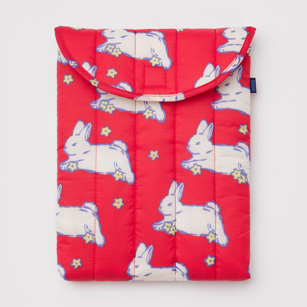 Puffy Laptop Sleeve 13"/14" Bunnies