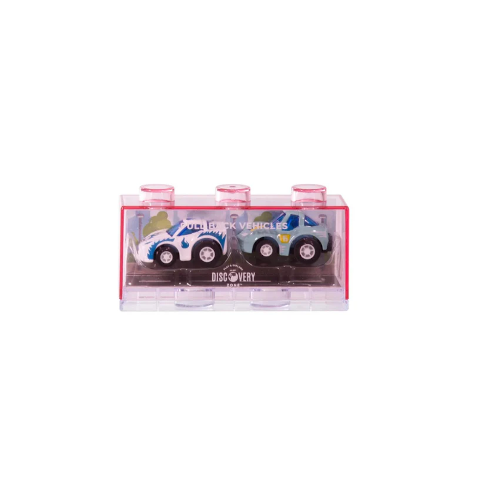 Pull Back Mini Vehicles 2pc