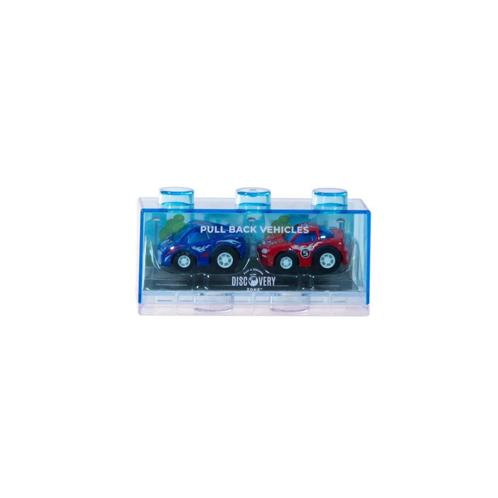 Pull Back Mini Vehicles 2pc