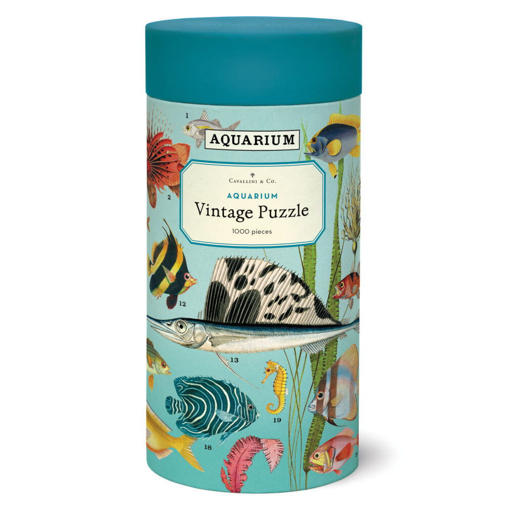 Aquarium Vintage Jigsaw Puzzle 1000pc