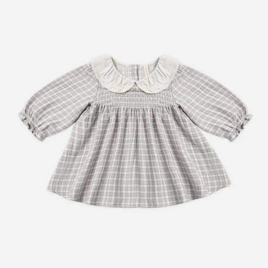 Callie Dress Blue Gingham