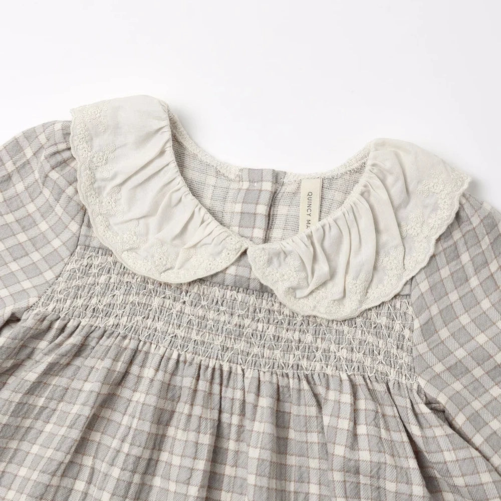 Callie Dress Blue Gingham