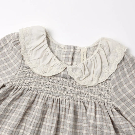Callie Dress Blue Gingham