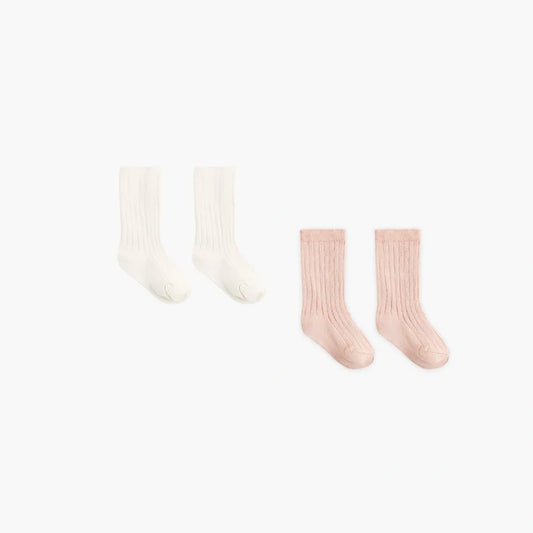 Socks Set Natural Dusty Rose/ Natural