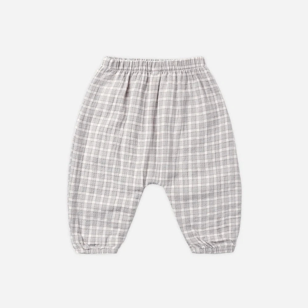 Woven Pant Blue Gingham