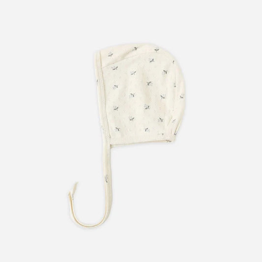 Baby Bonnet Blue Ditsy