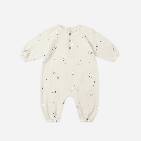 Henley Bubble Jumpsuit Moons