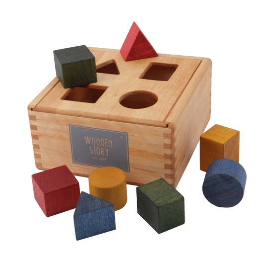 Rainbow Shape Sorter Box