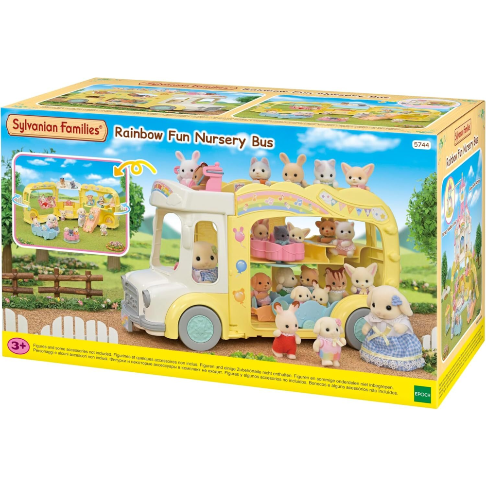 Rainbow Fun Nursery Bus