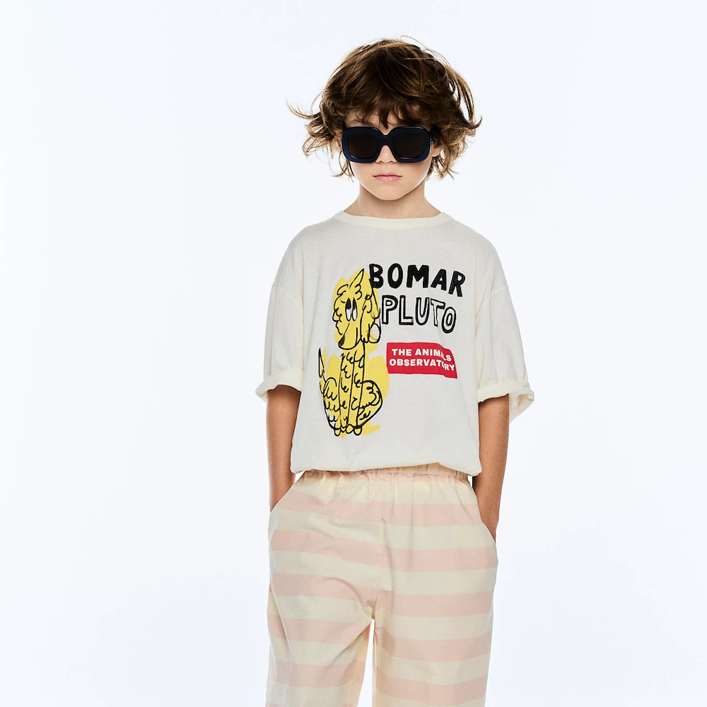 Collie T-Shirt Raw White
