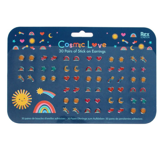 Cosmic Love Stick on Earrings