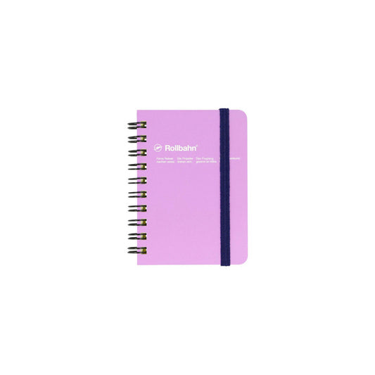 Rollbahn Spiral Bound Notebook Medium Light Purple