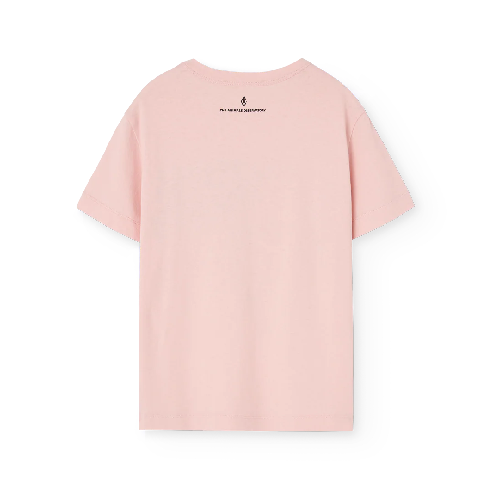 Rooster T-Shirt Soft Pink