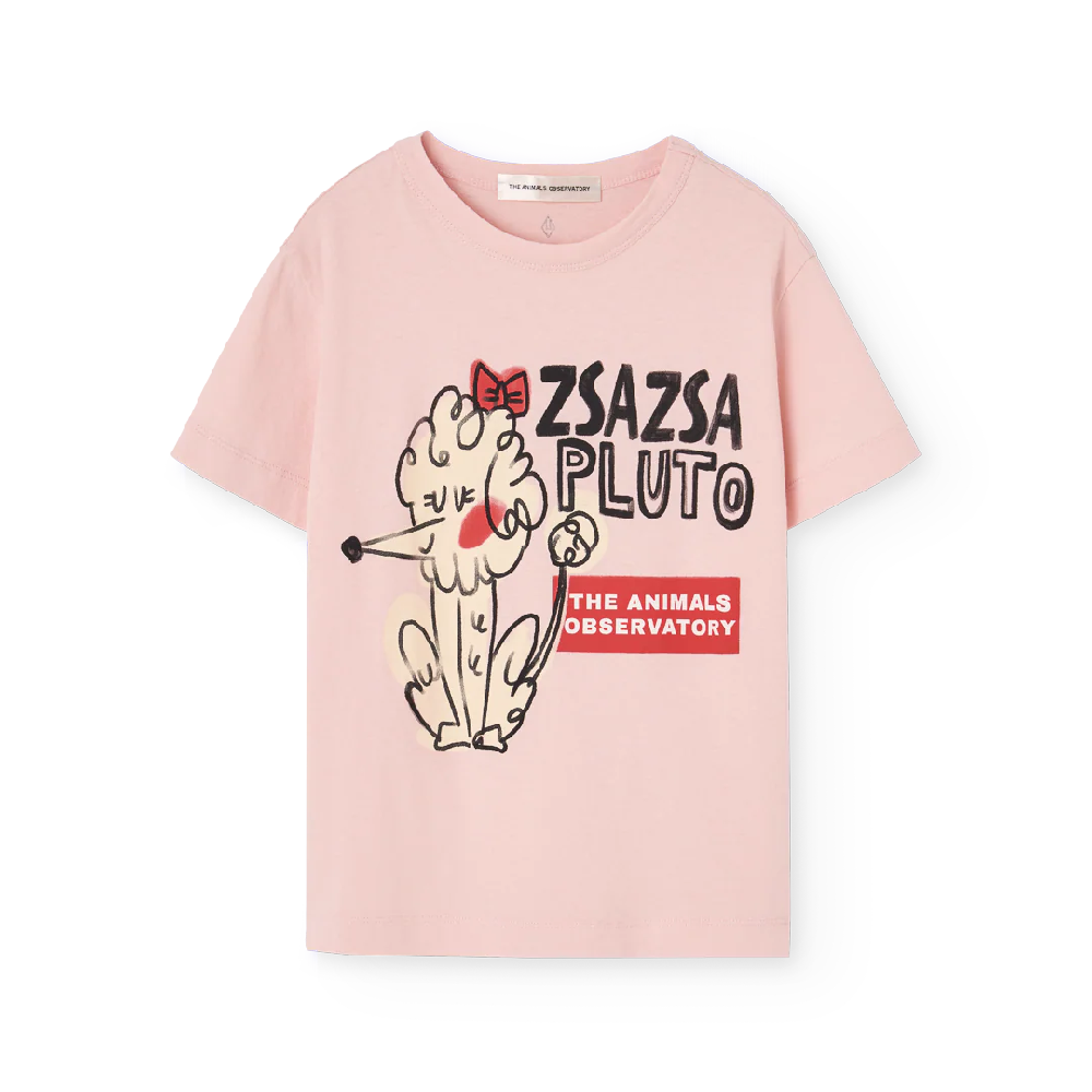 Rooster T-Shirt Soft Pink