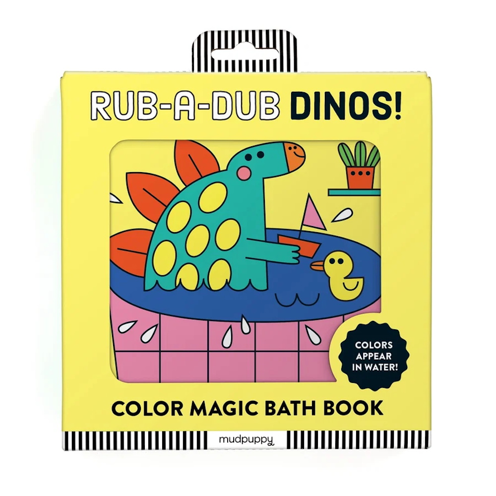 Rub-a-Dub Dinos! Color Magic Bath Book