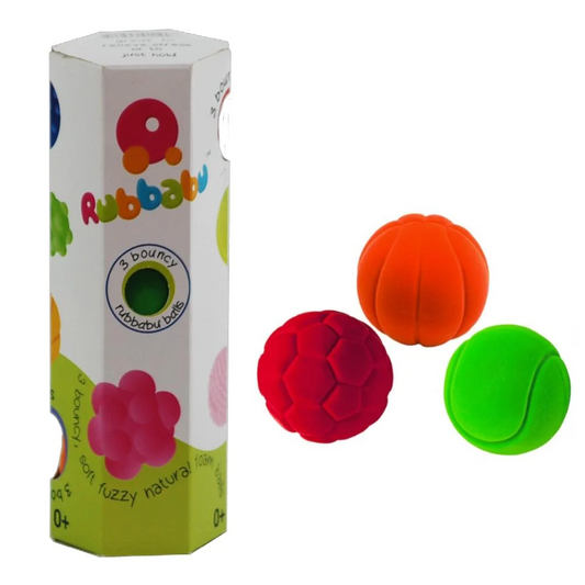 3 Small Sports Balls Set