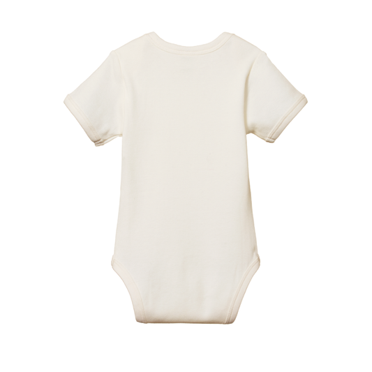 Short Sleeve Bodysuit Natural