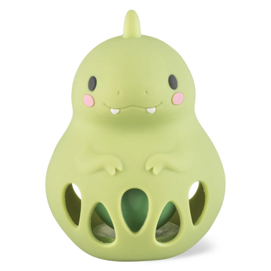 Silicone Rattle Dino