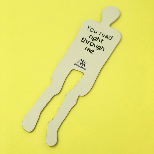 Skeleton Bookmark Cream