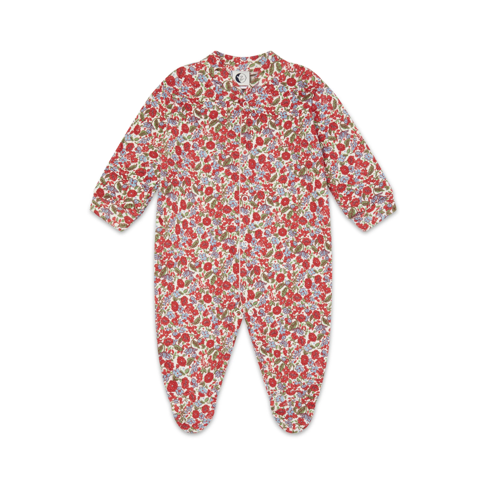 Baby Sleepsuit Festive Floral
