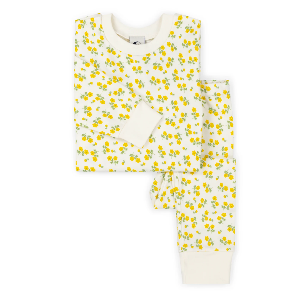 Kids Classic Set | Tea Floral Yellow