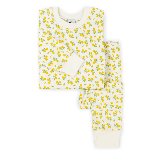 Kids Classic Set | Tea Floral Yellow