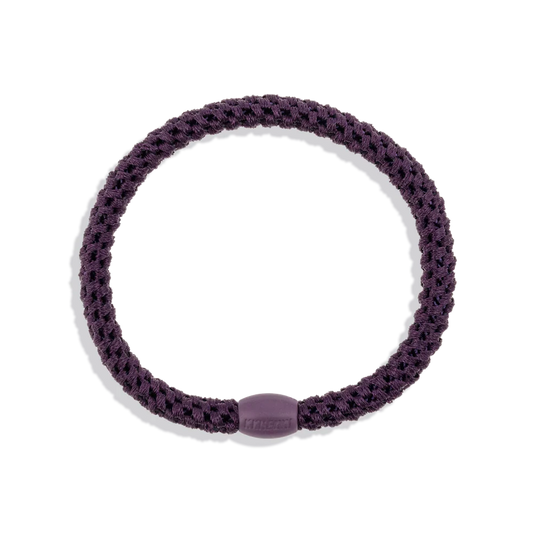 Slim Dark Purple Hair Tie