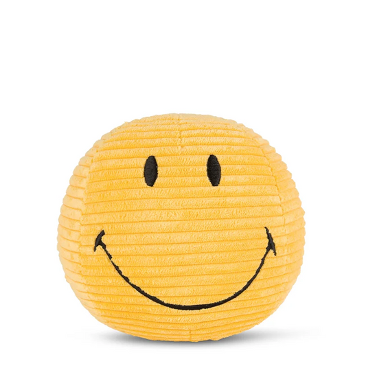 Smiley Eco Corduroy Yellow 13cm