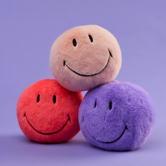 Smiley Eco Fuzzy Pink 13cm