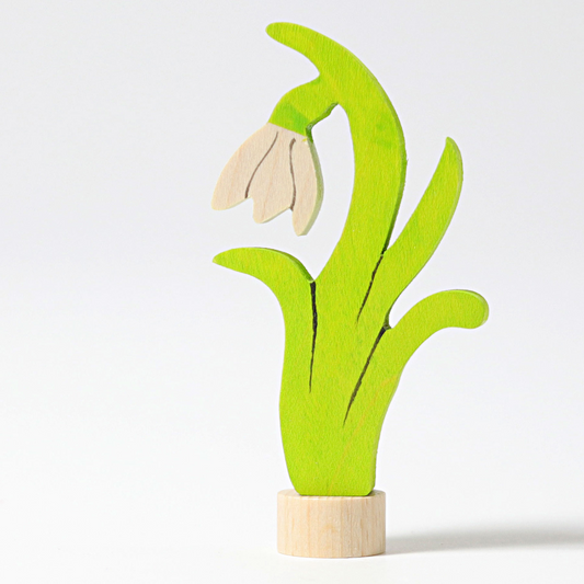 Snow Drop Flower Decoration Handpainted