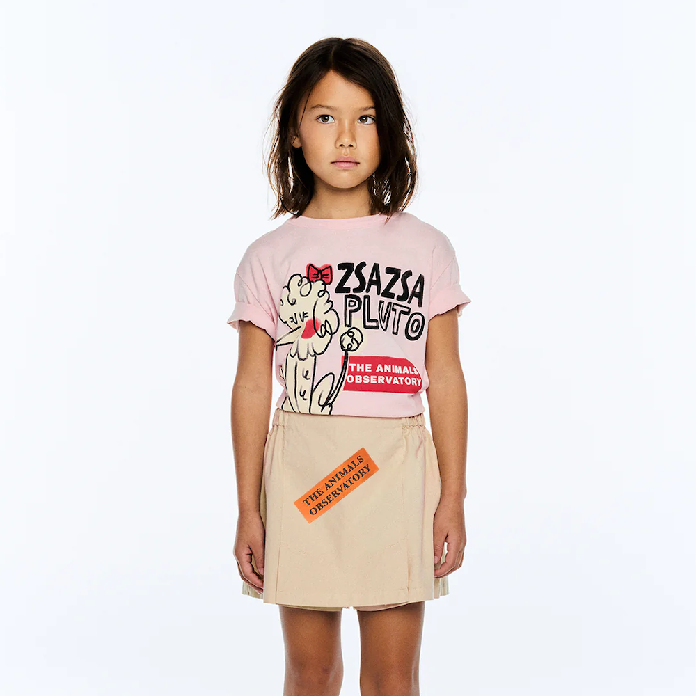 Rooster T-Shirt Soft Pink