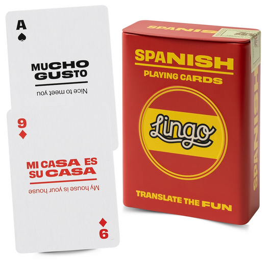 Spanish Travel Playing Cards In Tin