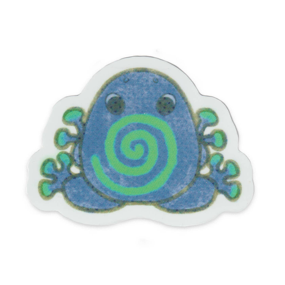 Spiral Frog! Sticker