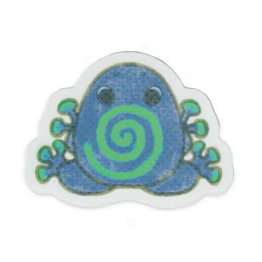 Spiral Frog! Sticker