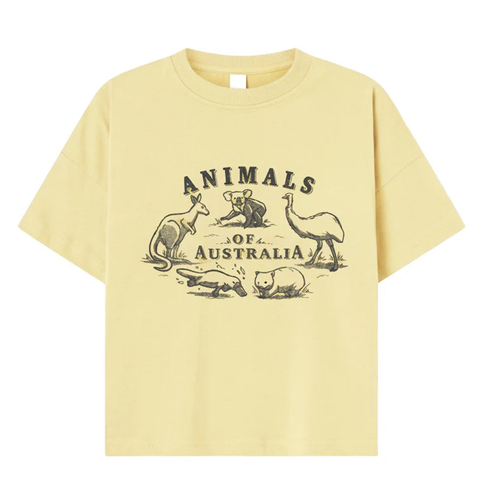 Oversized Tee Animals of Australia