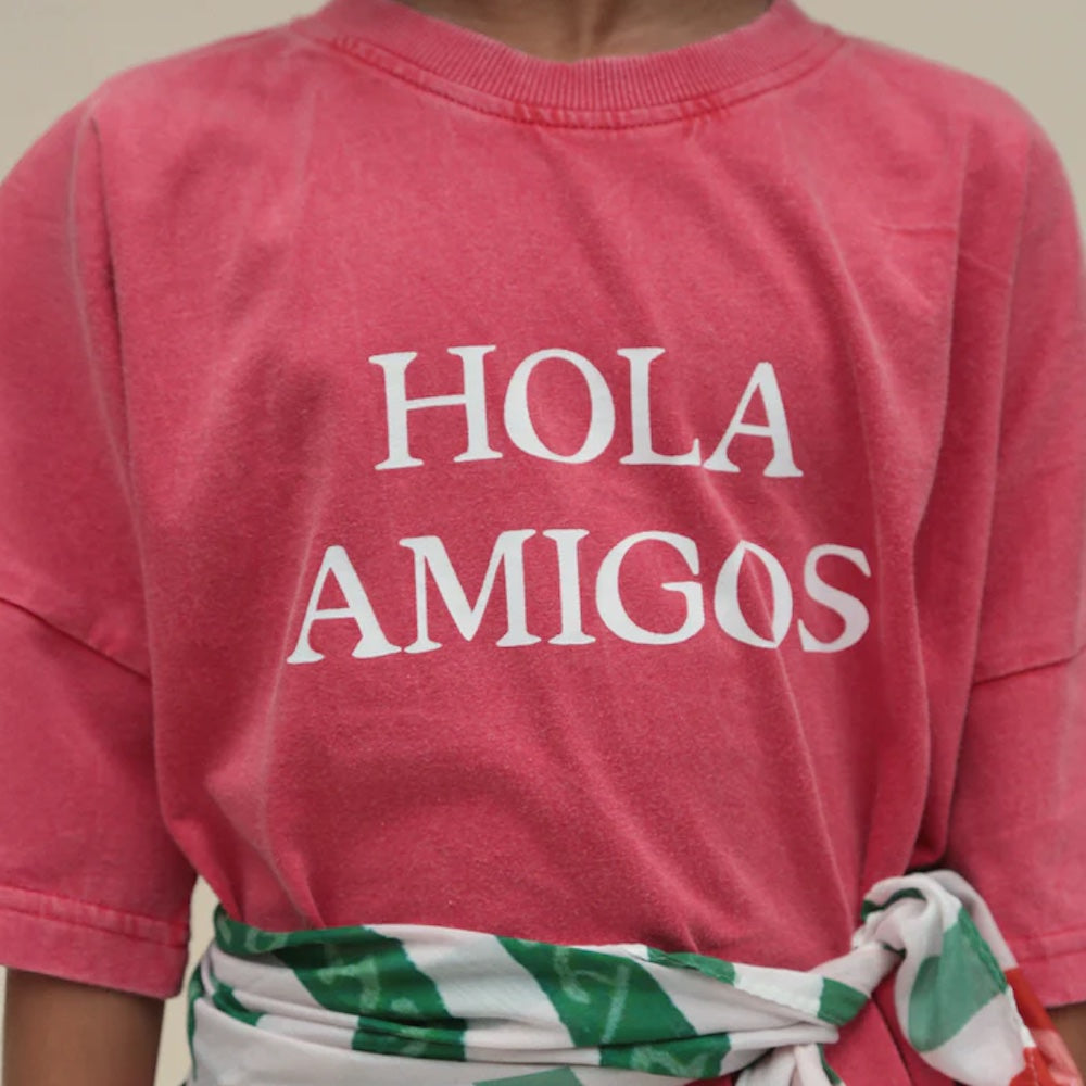 Oversized Tee Hola Amigos