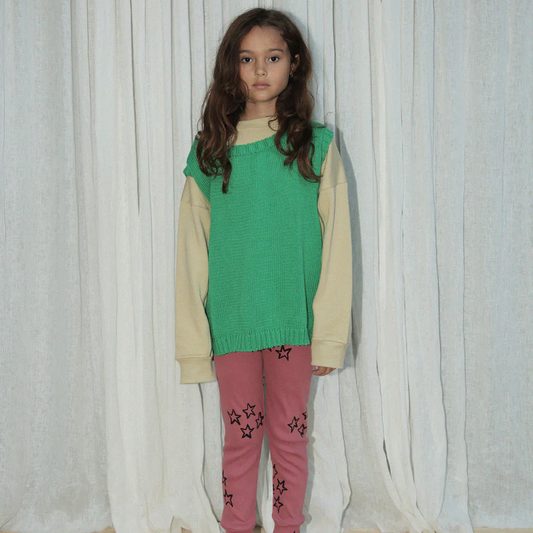 Oversized Vest Emerald Green